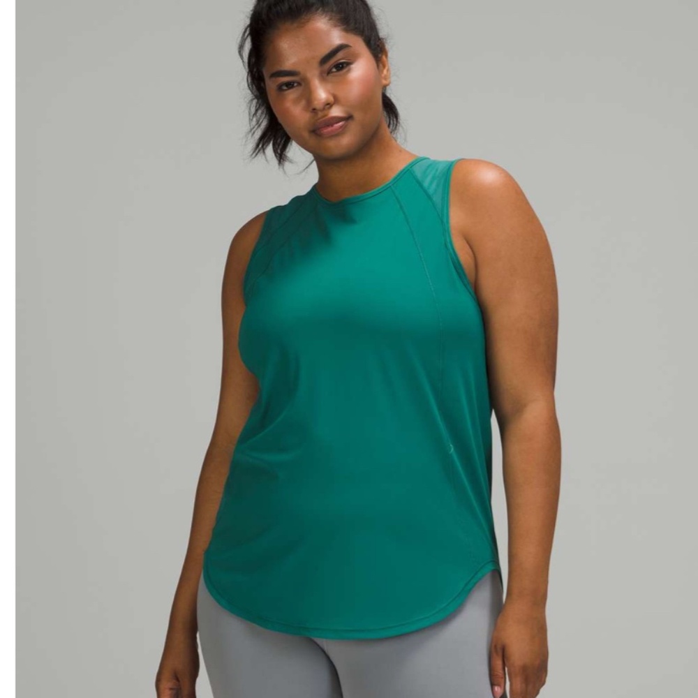 Lululemon Sculpt Tank Teal Lagoon